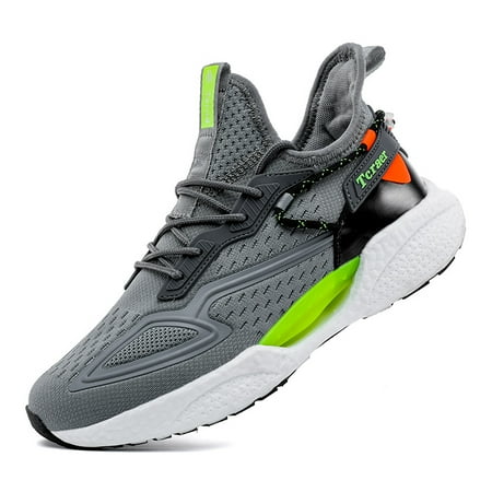 Men s Breathable Lightweight Shoes Sneakers For Running Walking