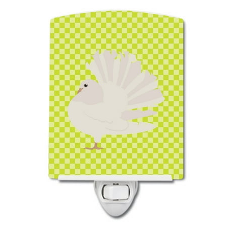 Caroline s Treasures BB7776CNL Silver Fantail Pigeon Green Ceramic Night Light 6x4x3 multicolor
Caroline s Treasures BB7776CNL Silver Fantail Pigeon Green Ceramic Night Light 6x4x3 multicolor
