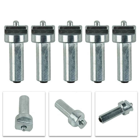 5x Electric Drill Dredge Cleaner Joint Sewer Spring Pipe Cleaning Tool Connector