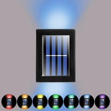 HESHENG Square Solar Power Garden Light Patio Waterproof Wall Fence Lamp Outdoor Yard Home Decor 1pc(Multicolor)
HESHENG Square Solar Power Garden Light Patio Waterproof Wall Fence Lamp Outdoor Yard Home Decor 1pc(Multicolor)