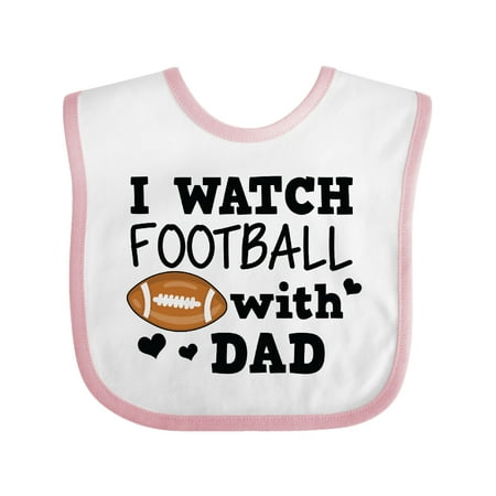 Inktastic I Watch Football with My Dad Gift Baby Boy or Baby Girl Bib
Inktastic I Watch Football with My Dad Gift Baby Boy or Baby Girl Bib