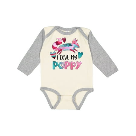 Inktastic I Love My Poppy Pink and Blue Fox with Hearts Gift Baby Boy or Baby Girl Long Sleeve Bodysuit
Inktastic I Love My Poppy Pink and Blue Fox with Hearts Gift Baby Boy or Baby Girl Long Sleeve Bodysuit