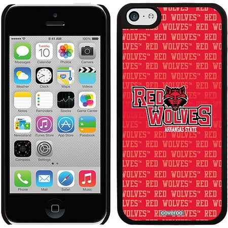 Arkansas State Repeating Design on iPhone 5c Thinshield Snap-On Case by Coveroo