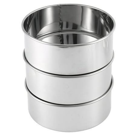 6 Inch Round Cake Tin for Baking Stainless Steel Layer Cake Tins Pans Set of 3 Mini Cake Bakeware Set(Detachable Base)
6 Inch Round Cake Tin for Baking Stainless Steel Layer Cake Tins Pans Set of 3 Mini Cake Bakeware Set(Detachable Base)