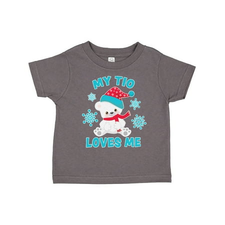 Inktastic Polar Bear My Tio Loves Me in Santa Hat with Snowflakes Gift Toddler Boy or Toddler Girl T-Shirt
Inktastic Polar Bear My Tio Loves Me in Santa Hat with Snowflakes Gift Toddler Boy or Toddler Girl T-Shirt