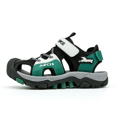 JMFCHI Boys Girls Sports Sandals Summer Kids Children Hook And Loop Outdoor Soft Sandals Durable Rubber Sole Non Slip Athletic Water Shoes For Pool Beach
JMFCHI Boys Girls Sports Sandals Summer Kids Children Hook And Loop Outdoor Soft Sandals Durable Rubber Sole Non Slip Athletic Water Shoes For Pool Beach