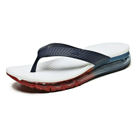 Cool Men Slippers High Quality Colorful Air Cushion Slippers Fashion Summer Comfortable Soled Large Size Beach Flip Flops
Cool Men Slippers High Quality Colorful Air Cushion Slippers Fashion Summer Comfortable Soled Large Size Beach Flip Flops