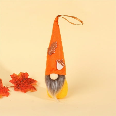 Pjtewawe Thanksgiving Autumn Festival Wool Cute Faceless Doll Plush Doll Decoration Handmade Pendant Party Room Standing Post Household Gift For Friends Yellow One Size
Pjtewawe Thanksgiving Autumn Festival Wool Cute Faceless Doll Plush Doll Decoration Handmade Pendant Party Room Standing Post Household Gift For Friends Yellow One Size