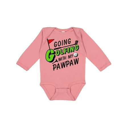 Inktastic Going Golfing with my Pawpaw- kids golf Gift Baby Boy or Baby Girl Long Sleeve Bodysuit
Inktastic Going Golfing with my Pawpaw- kids golf Gift Baby Boy or Baby Girl Long Sleeve Bodysuit
