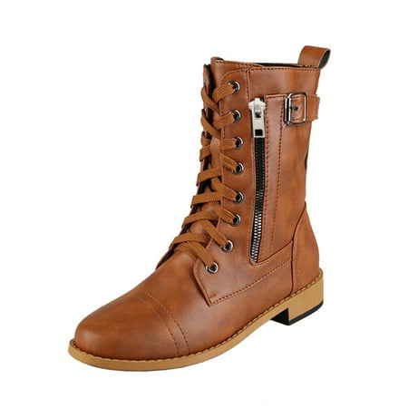 DVKOVI Cowboy Boots for Women Wide Calf Short Cowgirl Boots for Women Solid Color Side Zipper Low Heel Mid Calf Heel Boots for Women Flat Heel Cowboy Boots Women Brown 41
DVKOVI Cowboy Boots for Women Wide Calf Short Cowgirl Boots for Women Solid Color Side Zipper Low Heel Mid Calf Heel Boots for Women Flat Heel Cowboy Boots Women Brown 41