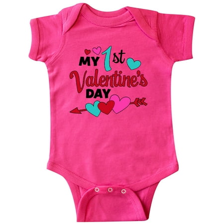 Inktastic My First Valentines Day hearts and arrow Gift Baby Boy or Baby Girl Bodysuit
Inktastic My First Valentines Day hearts and arrow Gift Baby Boy or Baby Girl Bodysuit