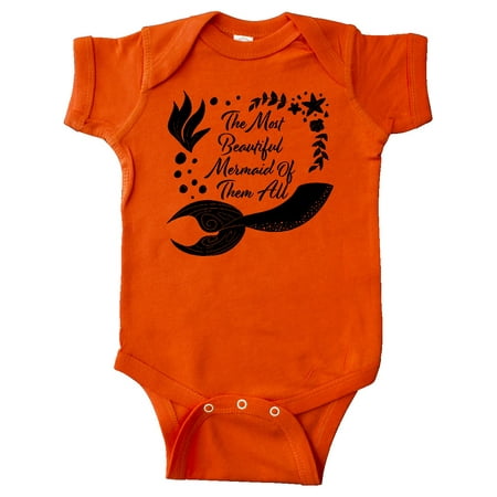 Inktastic The Most Beautiful Mermaid of Them All with Mermaid Tail Gift Baby Boy or Baby Girl Bodysuit
Inktastic The Most Beautiful Mermaid of Them All with Mermaid Tail Gift Baby Boy or Baby Girl Bodysuit