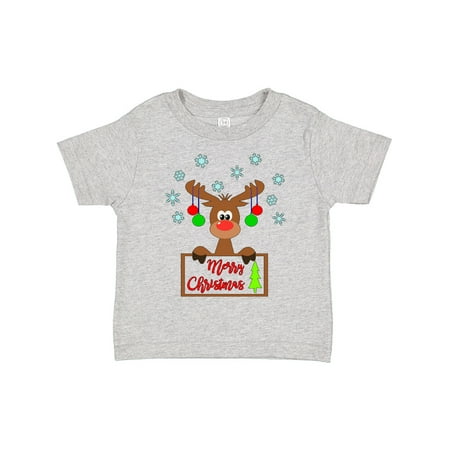 Inktastic Merry Christmas Cute Reindeer with Decorations Gift Toddler Boy or Toddler Girl T-Shirt
Inktastic Merry Christmas Cute Reindeer with Decorations Gift Toddler Boy or Toddler Girl T-Shirt
