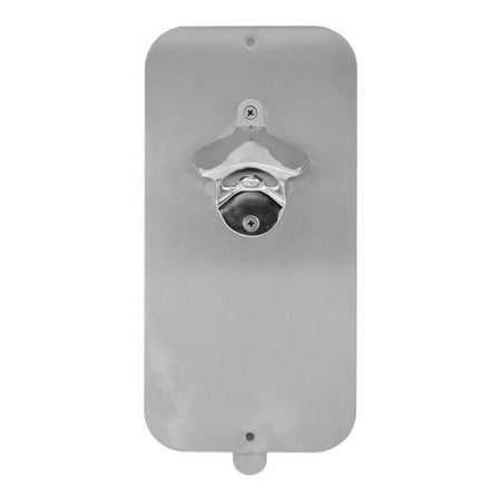 Magnet Source Pop N Catch Brushed Nickel Silver Stainless Steel Manual Magnetic Bottle Opener
Magnet Source Pop N Catch Brushed Nickel Silver Stainless Steel Manual Magnetic Bottle Opener