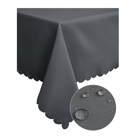 KBOOK Rectangle Tablecloth Waterproof Table Cover Furniture Protector for Indoor Outdoor(Gray 52 x 120inch)
KBOOK Rectangle Tablecloth Waterproof Table Cover Furniture Protector for Indoor Outdoor(Gray 52 x 120inch)