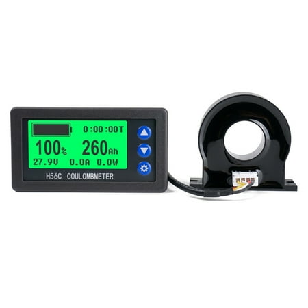 Battery Monitor Hall Coulomb Meter DC 8-100V 300A Lifepo4 Lead-Acid - Lithium Capacity Power Display
Battery Monitor Hall Coulomb Meter DC 8-100V 300A Lifepo4 Lead-Acid - Lithium Capacity Power Display