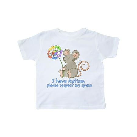 Inktastic I Have Autism Please Respect My Space Mouse with Flower Gift Toddler Boy or Toddler Girl T-Shirt
Inktastic I Have Autism Please Respect My Space Mouse with Flower Gift Toddler Boy or Toddler Girl T-Shirt