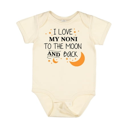 Inktastic I Love My Noni to the Moon and Back Gift Baby Boy or Baby Girl Bodysuit
Inktastic I Love My Noni to the Moon and Back Gift Baby Boy or Baby Girl Bodysuit