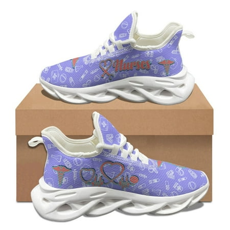 New EMT EMS Paramedics Nurse Pattern Unisex Autumn Winter Vulcanized Shoes Shock Absorption Non-slip Comfort Walking Sneakers
New EMT EMS Paramedics Nurse Pattern Unisex Autumn Winter Vulcanized Shoes Shock Absorption Non-slip Comfort Walking Sneakers