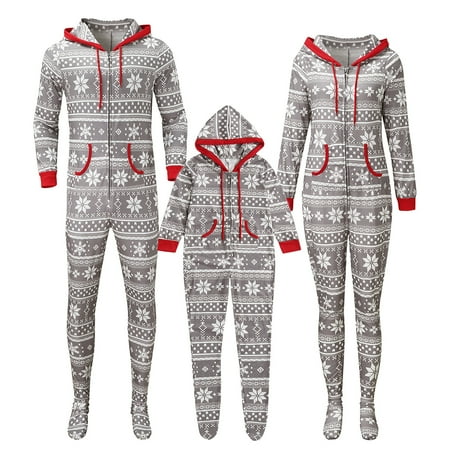MAXCOZY Family Matching Cotton Pajamas Christmas Snowflake Hooded Footed Sleepwear Long Sleeve Pjs
MAXCOZY Family Matching Cotton Pajamas Christmas Snowflake Hooded Footed Sleepwear Long Sleeve Pjs
