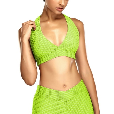 Xiaoluokaixin Womens Seamless Sports Bra Cross Back Fitness Gather Bras Yoga Workout Crop Top cQH
Xiaoluokaixin Womens Seamless Sports Bra Cross Back Fitness Gather Bras Yoga Workout Crop Top cQH