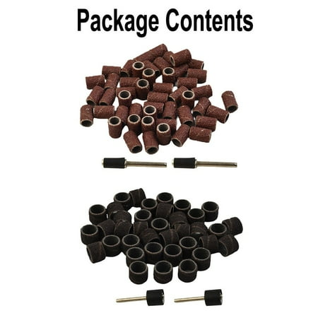 100pcs Drum Sanding Bands w/4 Mandrels Kit for Polishing Metals Wood Plastic Set
100pcs Drum Sanding Bands w/4 Mandrels Kit for Polishing Metals Wood Plastic Set