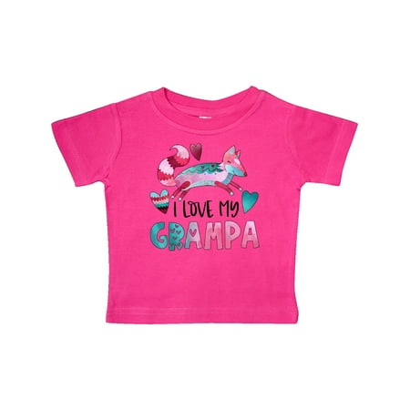 Inktastic I Love My Grampa Pink and Blue Fox with Hearts Gift Baby Boy or Baby Girl T-Shirt
Inktastic I Love My Grampa Pink and Blue Fox with Hearts Gift Baby Boy or Baby Girl T-Shirt