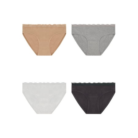 Best Fitting Panty Women s Cotton Stretch Brief 4 Pack