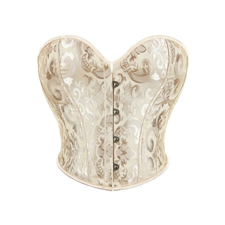 Binpure Women s Lace-Up Bustier Corset Flower Print Vintage Underbust Corset Front Closure Bustier Waist Cincher Body Shaper
Binpure Women s Lace-Up Bustier Corset Flower Print Vintage Underbust Corset Front Closure Bustier Waist Cincher Body Shaper
