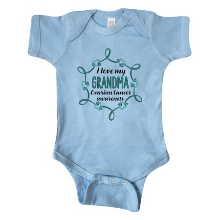 Inktastic I Love My Grandma Ovarian Cancer Awareness Gift Baby Boy or Baby Girl Bodysuit
Inktastic I Love My Grandma Ovarian Cancer Awareness Gift Baby Boy or Baby Girl Bodysuit