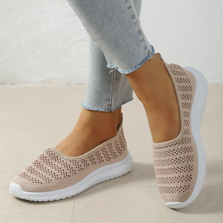 Women‘s Breathable Lightweight Slip-on Flat Shoes Soft Sole Shallow Mouth Casual Shoes
Women‘s Breathable Lightweight Slip-on Flat Shoes Soft Sole Shallow Mouth Casual Shoes