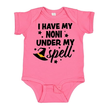 Inktastic I Have My Noni Under My Spell with Cute Witch Hat Gift Baby Boy or Baby Girl Bodysuit
Inktastic I Have My Noni Under My Spell with Cute Witch Hat Gift Baby Boy or Baby Girl Bodysuit