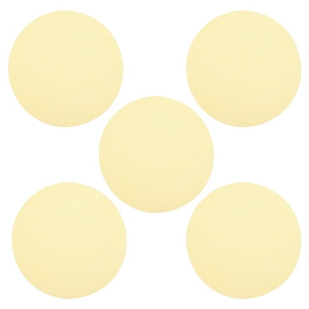 5pcs Round Steamer Mats Silicone Steamed Bun Pads Reusable Steamer Liners (Yellow)
5pcs Round Steamer Mats Silicone Steamed Bun Pads Reusable Steamer Liners (Yellow)