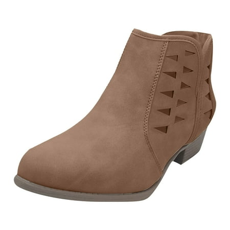 Fauean Womens Ankle Boots Fashion Round Toe Leather Boots Retro Casual Ladies Fall Shoes Coffee Size 42
Fauean Womens Ankle Boots Fashion Round Toe Leather Boots Retro Casual Ladies Fall Shoes Coffee Size 42