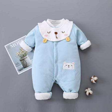 Baby Boys Girls Winter Coats Cute Newborn Infant Jumpsuit Thicken Romper Cotton Thermal Onesies Windproof Warm Bodysuits
Baby Boys Girls Winter Coats Cute Newborn Infant Jumpsuit Thicken Romper Cotton Thermal Onesies Windproof Warm Bodysuits
