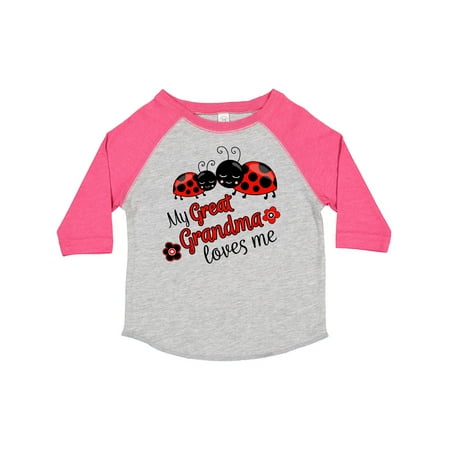 Inktastic My Great Grandma Loves Me with Cute Ladybugs Gift Toddler Boy or Toddler Girl T-Shirt
Inktastic My Great Grandma Loves Me with Cute Ladybugs Gift Toddler Boy or Toddler Girl T-Shirt