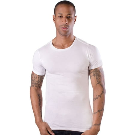 Beautiful Giant Men s Classic Crew Neck Undershirts 3-Pack