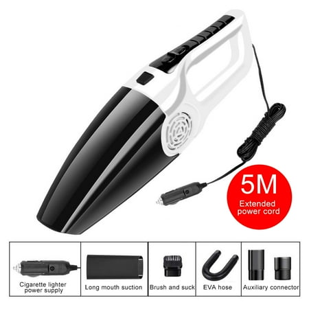 Low Noise Strong Suction Multifunction Lightweight Dry Wet Car Vacuum Cleaner