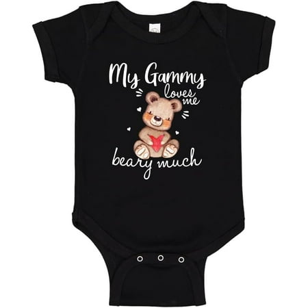 My Gammy Loves Me Beary Much Baby One Piece Bodysuit Or Toddler Shirt Gammy Baby Gift for Baby Boy or Girl
My Gammy Loves Me Beary Much Baby One Piece Bodysuit Or Toddler Shirt Gammy Baby Gift for Baby Boy or Girl