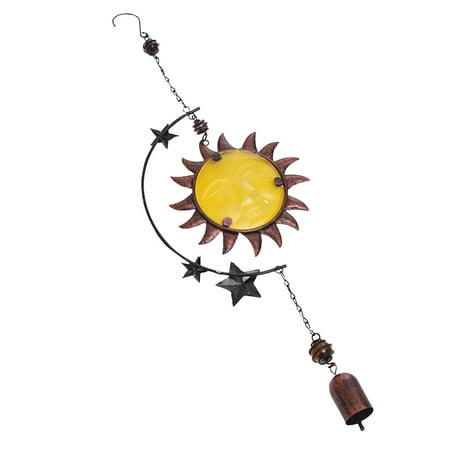 Wepro Sun Wind Chime Iron Glass Pendant Creative Personality Room Metal Bell Pendant
Wepro Sun Wind Chime Iron Glass Pendant Creative Personality Room Metal Bell Pendant