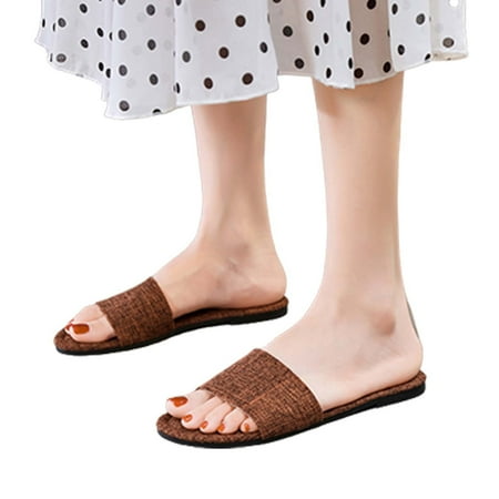 HAXMNOU Women S Beach Sandals Hollow Casual Slippers Flat Shoes Retro Sandals Coffee 42
HAXMNOU Women S Beach Sandals Hollow Casual Slippers Flat Shoes Retro Sandals Coffee 42