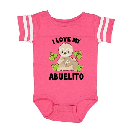 Inktastic Cute Sloth I Love My Abuelito with Green Leaves Gift Baby Boy or Baby Girl Bodysuit
Inktastic Cute Sloth I Love My Abuelito with Green Leaves Gift Baby Boy or Baby Girl Bodysuit