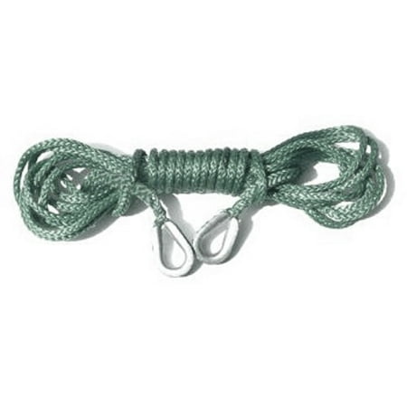 AMSTEEL BLUE U.S. made 1/4 inch x 40 ft. WINCH ROPE EXTENSION (9 200 lb strength)
AMSTEEL BLUE U.S. made 1/4 inch x 40 ft. WINCH ROPE EXTENSION (9 200 lb strength)