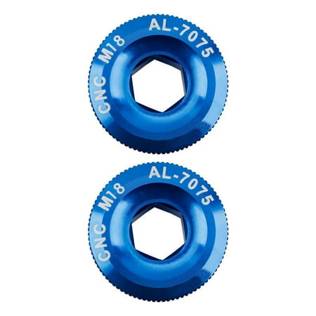 Dido 2Pcs Crank Screw Portable Anti-rust M18 Solid Color Detachable Replaceable Alloy Mountain Bicycle Bolt Replacement for Prowheel Blue
Dido 2Pcs Crank Screw Portable Anti-rust M18 Solid Color Detachable Replaceable Alloy Mountain Bicycle Bolt Replacement for Prowheel Blue