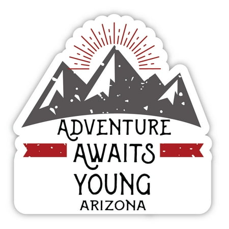 Young Arizona Souvenir 4-Inch Magnet Adventure Awaits Design