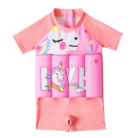 GYRATEDREAM 2-6Y Kid Boy Girl Short Sleeve One Piece Float Suit with Adjustable Buoyancy Bathing Suit
GYRATEDREAM 2-6Y Kid Boy Girl Short Sleeve One Piece Float Suit with Adjustable Buoyancy Bathing Suit