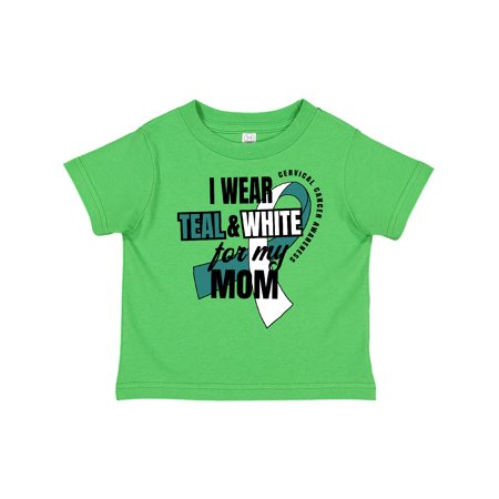 Inktastic I Wear Teal and White For My Mom Cervical Cancer Awareness Gift Toddler Boy or Toddler Girl T-Shirt
Inktastic I Wear Teal and White For My Mom Cervical Cancer Awareness Gift Toddler Boy or Toddler Girl T-Shirt