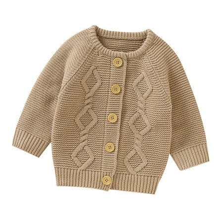 Youmylove Baby Girl Boy Knit Cardigan Sweater Warm Pullover Tops Toddler Infant Solid Outerwear Jacket Coat Outfit Clothes Spring Clothing
Youmylove Baby Girl Boy Knit Cardigan Sweater Warm Pullover Tops Toddler Infant Solid Outerwear Jacket Coat Outfit Clothes Spring Clothing