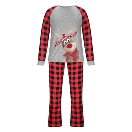 AnuirheiH Parent-child Pjs Attire Christmas Suits Patchwork Plaid Printed Homewear Round Neck Long Sleeve Pajamas Two-piece Dad Sets 4-6$ off 2nd
AnuirheiH Parent-child Pjs Attire Christmas Suits Patchwork Plaid Printed Homewear Round Neck Long Sleeve Pajamas Two-piece Dad Sets 4-6$ off 2nd