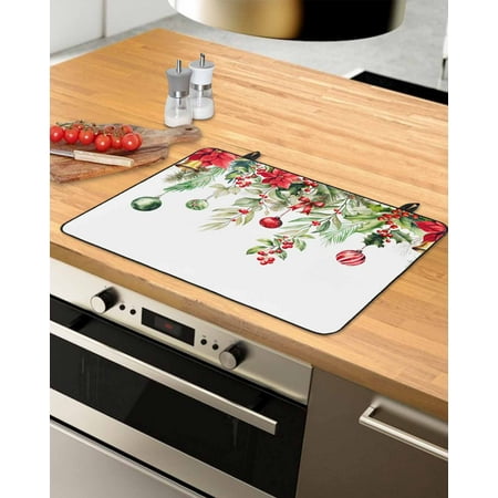 Red Green Christmas Stove Top Covers for Electric Stove Heat Insulation Fireproof Glass Cooktop Cover Counter Top Glass Stove Cover for Prevent Scratches 36 x21 Xmas Balls Botanical Poinsettia
Red Green Christmas Stove Top Covers for Electric Stove Heat Insulation Fireproof Glass Cooktop Cover Counter Top Glass Stove Cover for Prevent Scratches 36 x21 Xmas Balls Botanical Poinsettia